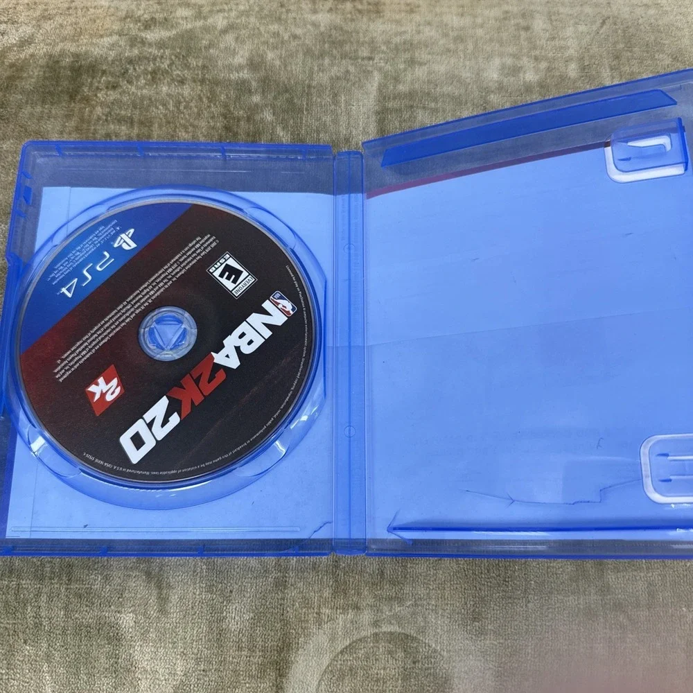 NBA 2K20 Sony Playstation 4 Video‎ Game PS4 Basketball 2019 Disc and Case